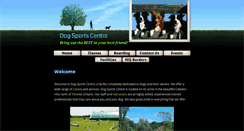 Desktop Screenshot of dogsportscentre.com