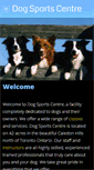 Mobile Screenshot of dogsportscentre.com